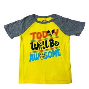 Disney Mickey Mouse fans T-shirt by Jumping Beans. Size 6 kids.